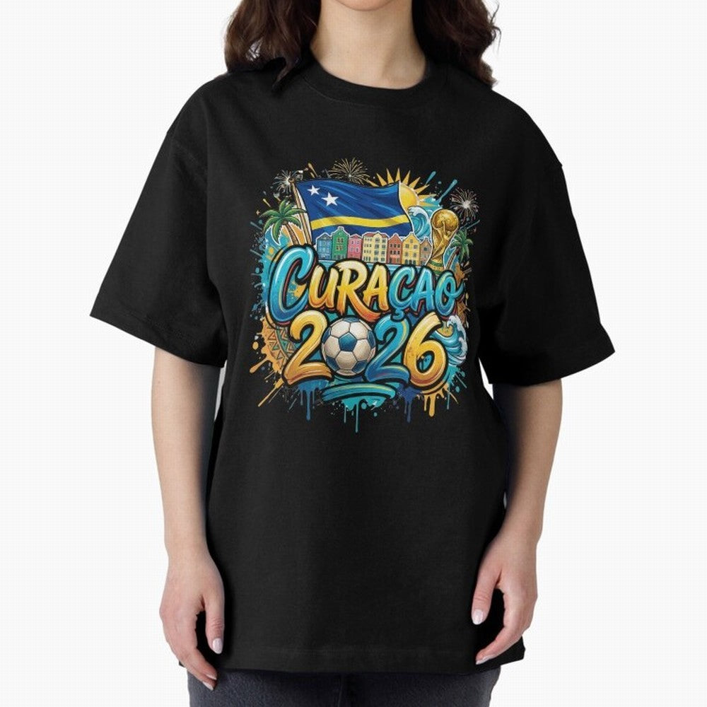 Curacao World Cup 2026 Football Legacy Classic T-Shirt Bring Global Tournament Vibes to Match Day Hype around FIFA World Cup 2026, CR7 and Messi, Germany, Tournament Hype, Historic Matchups, Family Viewing Parties and Global Sports Pride; Perfect