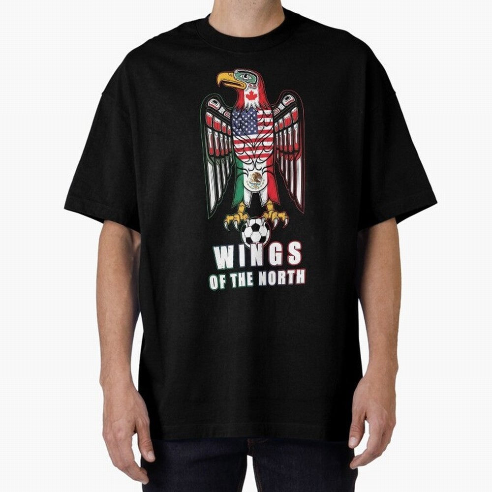 Eagle of the Americas - United Wings 2026 Classic T-Shirt Feel the Heartbeat of Match Day Hype around FIFA World Cup 2026 USA Canada Mexico, Neymar, England and Germany, Football Passion, Legendary Performances, Festival Vibes and Supporter