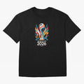 USA World Cup 2026 Football Fan T-Shirt_84827790 Oversized T-Shirt Celebrate Fan Culture around FIFA World Cup 2026 Group Stage Connected to Mbappe, France and Portugal Energy, Global Supporter Spirit, Legendary Goals, National Colors and