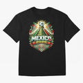 Mexico Soccer 2026 Art Oversized T-Shirt Follow the Road to FIFA World Cup 2026 USA Canada Mexico for Fans of Cristiano Ronaldo and Argentina and Brazil, Bringing Champion Mindset, Group Stage Buzz, Knockout Tension and Passionate Fan Culture;