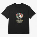 Fifa 2026 World Cup Flags Football Graphic Tee Oversized T-Shirt Bring International Match Energy to the FIFA World Cup 2026 USA Canada Mexico Journey through Neymar, Haaland and Cristiano Ronaldo Highlights, Portugal Pride, Football Passion,