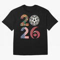 2026 Football Countries Oversized T-Shirt Embrace FIFA World Cup 2026 Group Stage with Cristiano Ronaldo, Haaland and CR7, Spain and Netherlands Energy, Soccer Culture, Superstar Moments, National Team Dreams and Competitive Fire; Great for