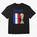 World Cup 2026, IMG 030, FRANCE 001 Oversized T-Shirt Celebrate the Biggest Stage of FIFA World Cup 2026 USA Canada Mexico Made for Haaland, Argentina Energy, Goal Celebration Energy, Supporter Heritage, Football Icons and Worldwide Tournament Joy;