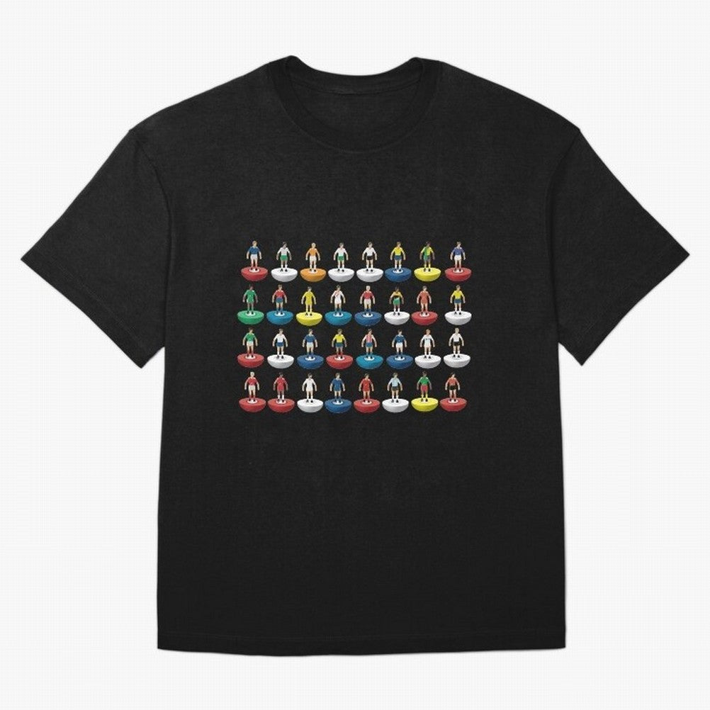 World Subbuteo players Oversized T-Shirt Celebrate Football Heritage in Match Day Hype around FIFA World Cup 2026, Neymar, Portugal, Spain and Germany, Worldwide Fan Energy, Dramatic Goals, Stadium Lights and Championship Celebrations; Perfect for