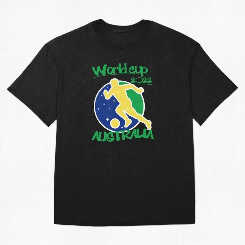 Australia World Cup 2022 Oversized T-Shirt Celebrate Golden Goal Energy in FIFA World Cup 2026 USA Canada Mexico Made for Mbappe, Germany Energy, Stadium Memories, Football Loyalty, International Chants and Championship Tradition; Perfect for
