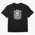 North America United Soccer 2026 Vintage Crest Oversized T-Shirt Refresh Global Football Passion for FIFA World Cup 2026 Group Stage, Filled with Messi, CR7 and Mbappe, Argentina and Brazil, Global Supporter Spirit, Legendary Goals, National Colors