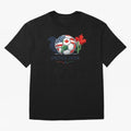World Cup 2026 United Soccer Design Oversized T-Shirt Get Ready for Global Football Passion for FIFA World Cup 2026 USA Canada Mexico, Driven by Cristiano Ronaldo, Spain, Football Festival Excitement, Trophy Ambitions, Country Rivalries and Star