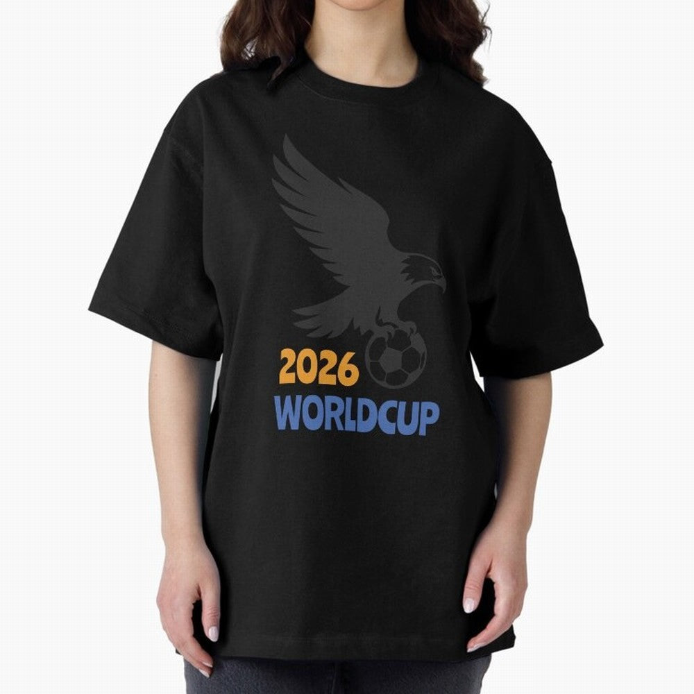 world cup 2026 Oversized T-Shirt Follow Every Goal of the FIFA World Cup 2026 Group Stage Journey through CR7 and Messi Highlights, Brazil, Portugal and Argentina Pride, Classic Soccer Heritage, Championship Pressure, Fan Loyalty and International
