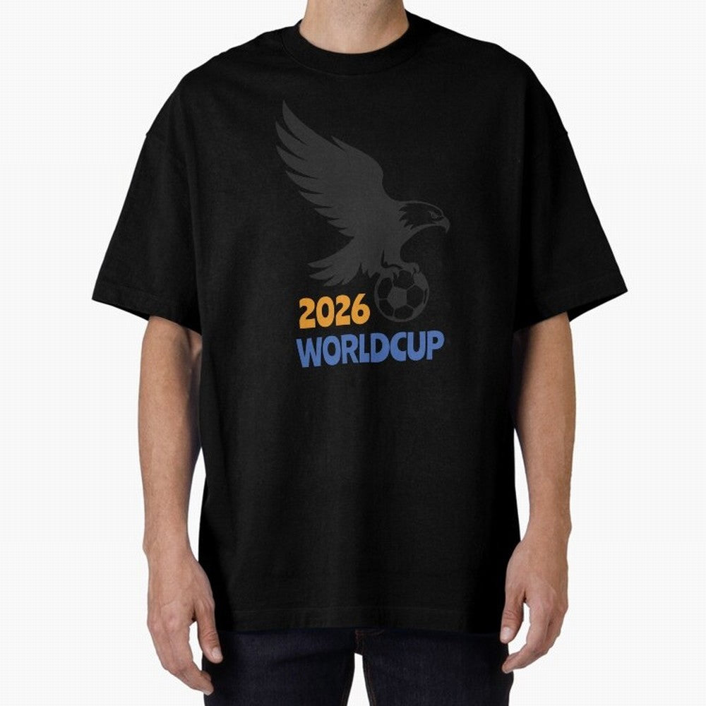world cup 2026 Oversized T-Shirt Follow Every Goal of the FIFA World Cup 2026 Group Stage Journey through CR7 and Messi Highlights, Brazil, Portugal and Argentina Pride, Classic Soccer Heritage, Championship Pressure, Fan Loyalty and International