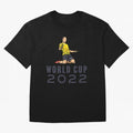 World Cup 2022 Oversized T-Shirt Relive Legendary Nights from FIFA World Cup 2026 for Fans of Cristiano Ronaldo, Haaland and CR7 and Spain and Netherlands, Bringing Vintage Soccer Flavor, Modern Football Stars, National Flags and Final Night