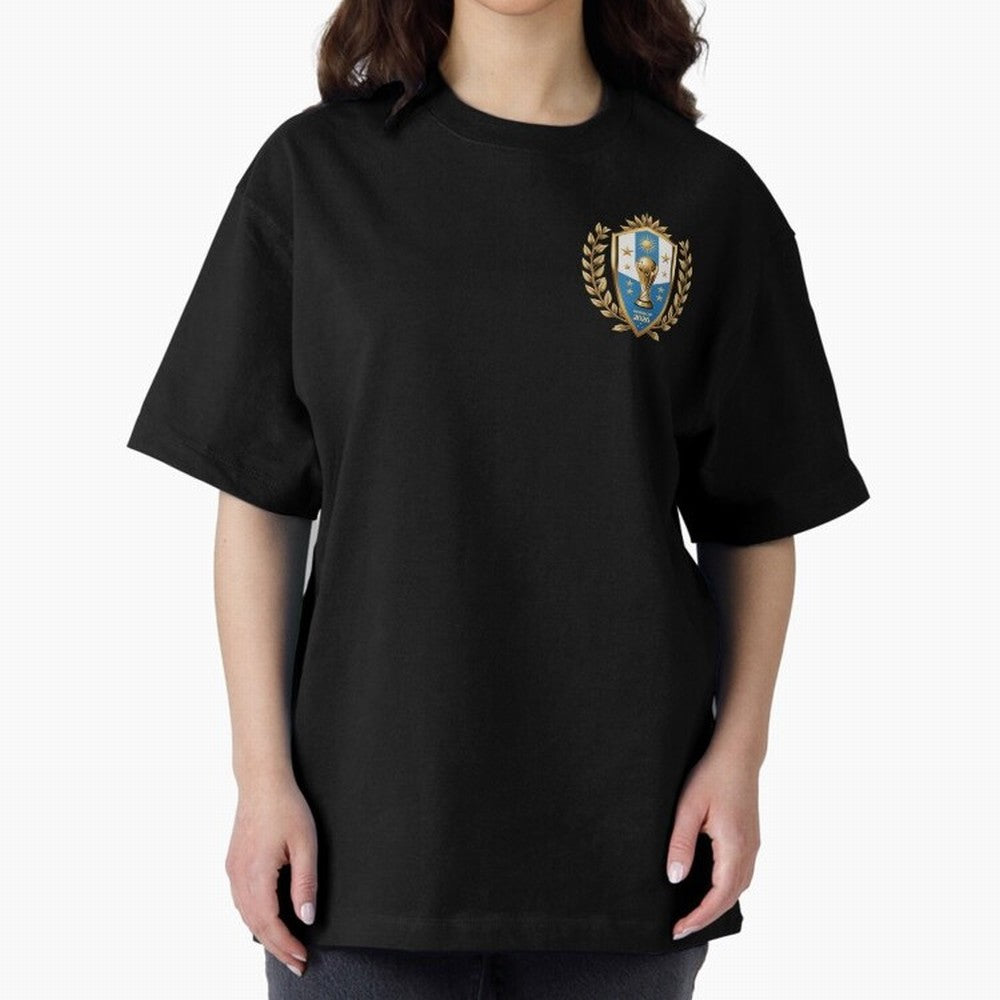 Argentina World Cup 2026 Oversized T-Shirt Back Your Heroes with Global Football Passion for FIFA World Cup 2026, with Cristiano Ronaldo, Haaland and CR7, England, France and Netherlands, Tournament Hype, Historic Matchups, Family Viewing Parties
