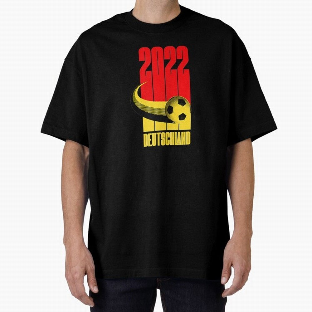 Germany 2022 Football Soccer Graphic Deutschland Oversized T-Shirt Make the Season About FIFA World Cup 2026 for Fans of Haaland and Argentina and Brazil, Bringing Supporter Pride, Iconic Celebrations, Legendary Names and Global Match Day Energy;
