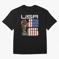 USA World Cup 2026 Host Nation Soccer Design Oversized T-Shirt Relive Global Football Passion for FIFA World Cup 2026, Celebrating CR7 and Messi, England and Germany, Tournament Hype, Historic Matchups, Family Viewing Parties and Global Sports