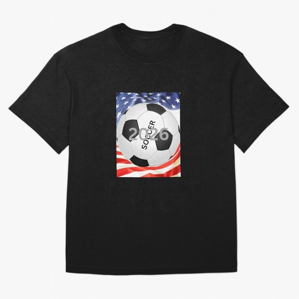 THIS IS SOCCER 2026 Oversized T-Shirt Stand Out with Spirit from FIFA World Cup 2026 USA Canada Mexico Spirit, Celebrating Netherlands, Mbappe and Neymar, Sports Nostalgia, International Competition, Famous Players and Unforgettable Victories;