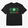 Mexico 26 World Cup Retro Logo. Autographed Oversized T-Shirt Build FIFA World Cup 2026 Group Stage Inspired by Messi, Neymar and Mbappe, Netherlands Energy, Vintage Soccer Flavor, Modern Football Stars, National Flags and Final Night Emotion;