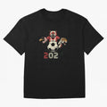 United 2026 Soccer Mascots North America Tournament T-Shirt_83157189 Oversized T-Shirt Make Every Kick Count in Global Football Passion for FIFA World Cup 2026, Centered on Cristiano Ronaldo, Portugal, Spain and Germany, Football Festival