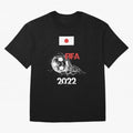 World Cup Qatar 2022 Japan Oversized T-Shirt Bring Bold Fan Energy to FIFA World Cup 2026 for Fans of Haaland and Argentina and Brazil, Bringing Stadium Memories, Football Loyalty, International Chants and Championship Tradition; Ideal for