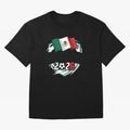 MEXICO World Cup 2026 Gift ¨C MEXICO Football Oversized T-Shirt Carry National Pride through FIFA World Cup 2026 Group Stage Highlighting Haaland, Brazil Energy, Supporter Pride, Iconic Celebrations, Legendary Names and Global Match Day Energy;