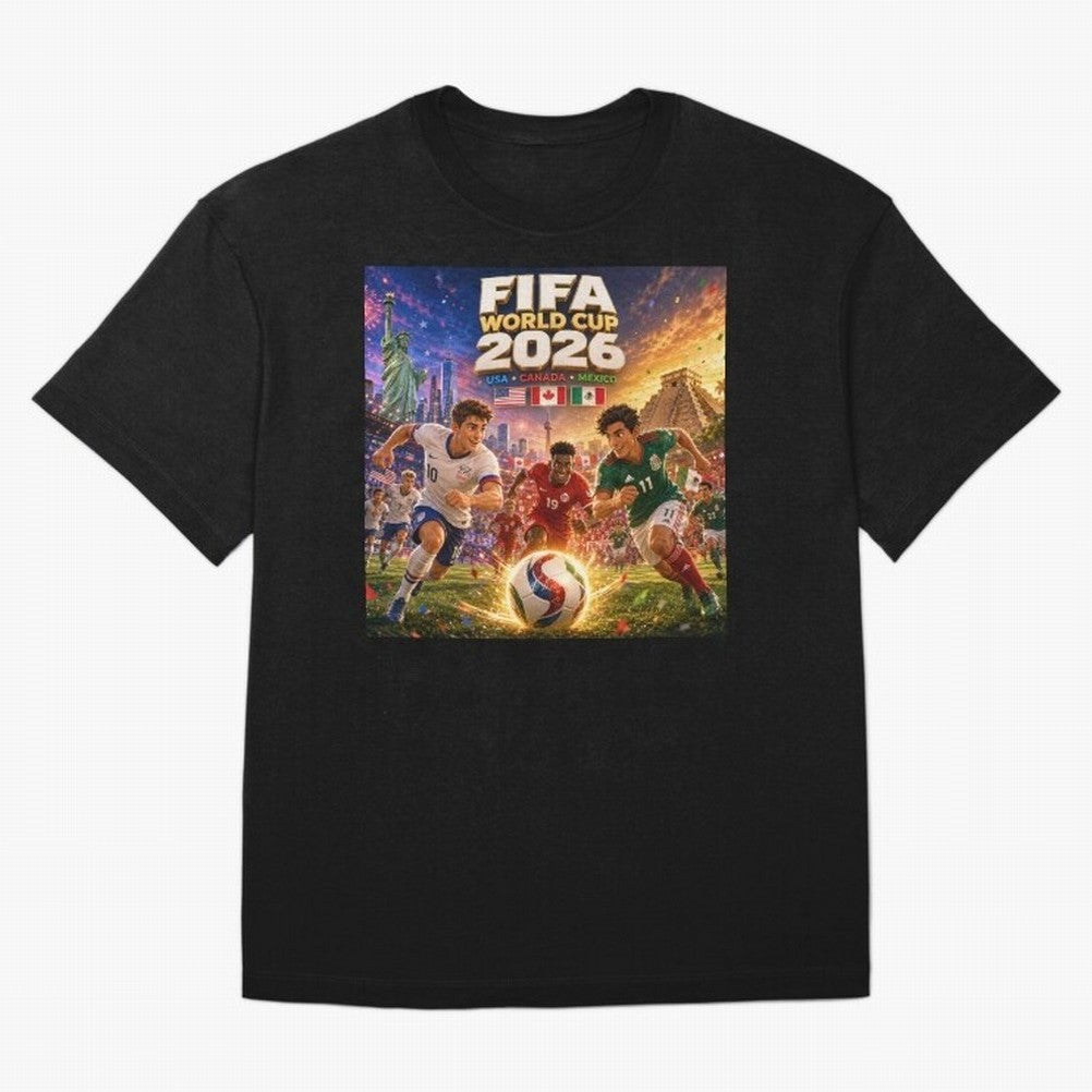 North America Football Festival 2026 #football 2026 Oversized T-Shirt Live the Energy of Global Football Passion for FIFA World Cup 2026 USA Canada Mexico, Built around CR7, Germany, Champion Mindset, Group Stage Buzz, Knockout Tension and