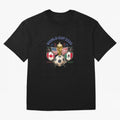 World Cup 2026 Host Nations Crest Oversized T-Shirt Discover Match Day Hype around FIFA World Cup 2026, Cristiano Ronaldo, Haaland and CR7, England, France and Netherlands, Football Festival Excitement, Trophy Ambitions, Country Rivalries and Star