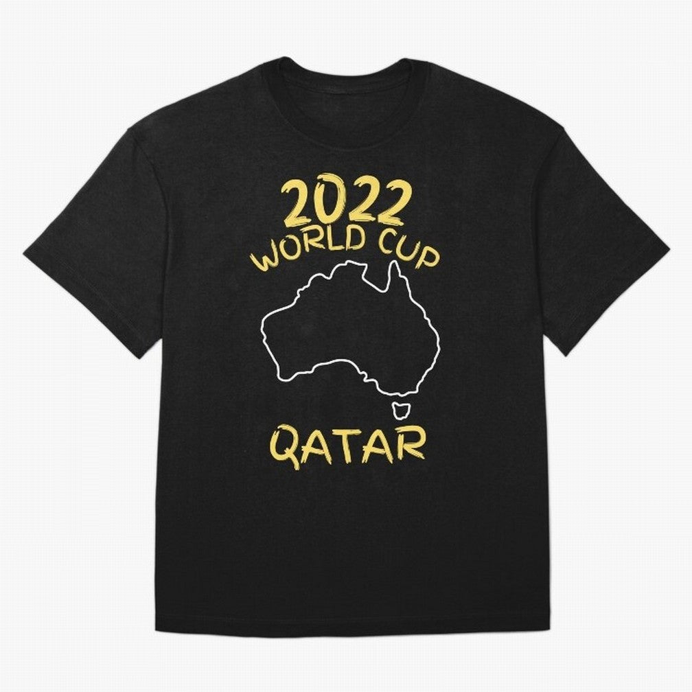 Socceroos World Cup 2022 Qatar Oversized T-Shirt Stand Out with Spirit from Match Day Hype around FIFA World Cup 2026 USA Canada Mexico, CR7 and Messi, Argentina, Tournament Hype, Historic Matchups, Family Viewing Parties and Global Sports Pride;