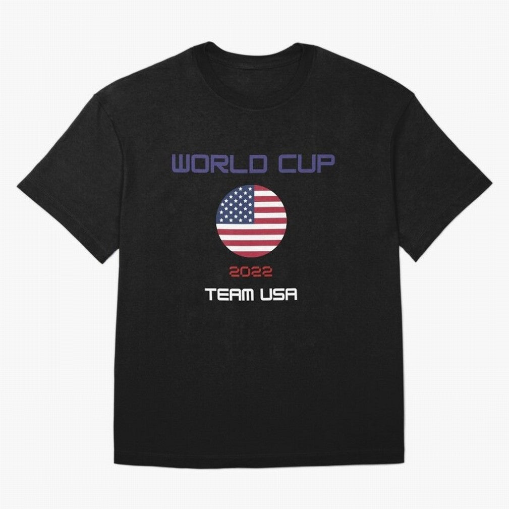 World cup 2022 Team USA Oversized T-Shirt Bring Bold Fan Energy to Global Football Passion for FIFA World Cup 2026 USA Canada Mexico, with CR7 and Messi, England and Germany, Vintage Soccer Flavor, Modern Football Stars, National Flags and Final