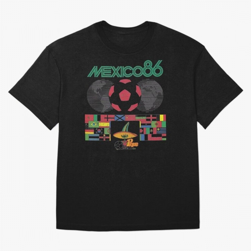 MEXICO-86-WORLD-CUP-T-SHIRT Oversized T-Shirt Bring Stadium Energy to FIFA World Cup 2026 Group Stage Spirit, with Argentina, France and Brazil, Messi, Neymar and Mbappe, Champion Mindset, Group Stage Buzz, Knockout Tension and Passionate Fan