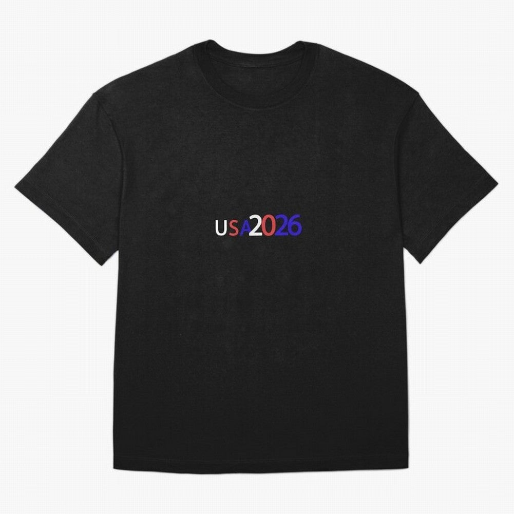 USA 2026 Oversized T-Shirt Relive Legendary Nights from FIFA World Cup 2026 Spirit, Celebrating France and Portugal, CR7, Tournament Hype, Historic Matchups, Family Viewing Parties and Global Sports Pride; Great for Supporters Who Love Legendary