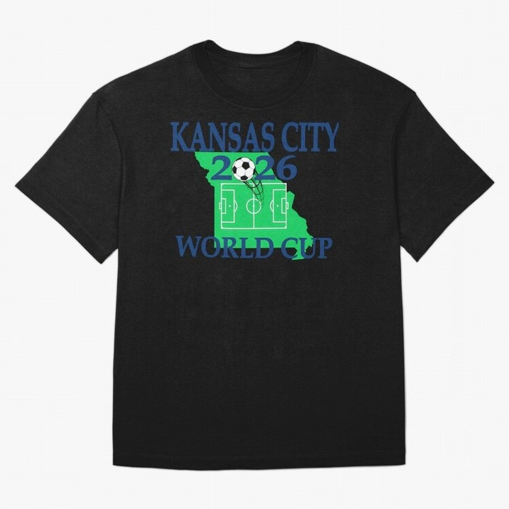 Kansas City 2026 world cup Oversized T-Shirt Fuel the Hype around FIFA World Cup 2026 Highlighting Neymar, Haaland and Cristiano Ronaldo, England Energy, Football Festival Excitement, Trophy Ambitions, Country Rivalries and Star Player Buzz; Ideal