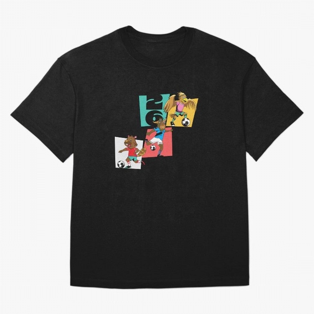 North America Mascots 2 T-Shirt_83568192 Oversized T-Shirt Feel International Energy from FIFA World Cup 2026 USA Canada Mexico for Fans of Mbappe and Argentina, France and Brazil, Bringing Goal Celebration Energy, Supporter Heritage, Football