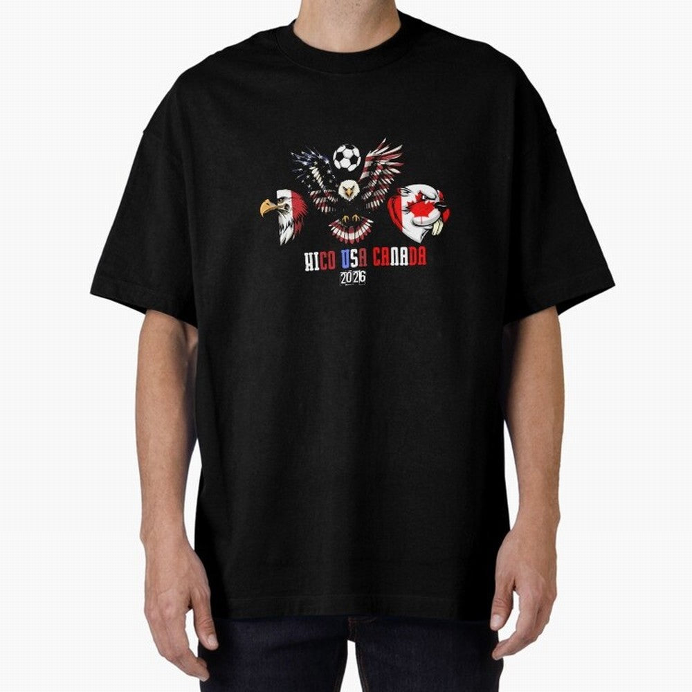 World cup 2026 T-Shirt_84564047 Oversized T-Shirt Enjoy Match Day Hype around FIFA World Cup 2026 Group Stage, CR7 and Messi, France and Portugal, Football History, Final Match Energy, Crowd Noise and Once in a Lifetime Moments; Ideal for Fans Who