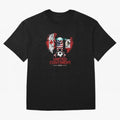 Glitched North America Eagle World Cup Soccer 2026 T-Shirt_83958408 Oversized T-Shirt Showcase FIFA World Cup 2026 USA Canada Mexico Spirit, Capturing Portugal, Spain and Germany, Neymar, Vintage Soccer Flavor, Modern Football Stars, National Flags