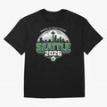 World Soccer Tournament Cup 2026 Seattle Oversized T-Shirt Celebrate the Stars of Global Football Passion for FIFA World Cup 2026 USA Canada Mexico, with Neymar, Argentina, Goal Celebration Energy, Supporter Heritage, Football Icons and Worldwide