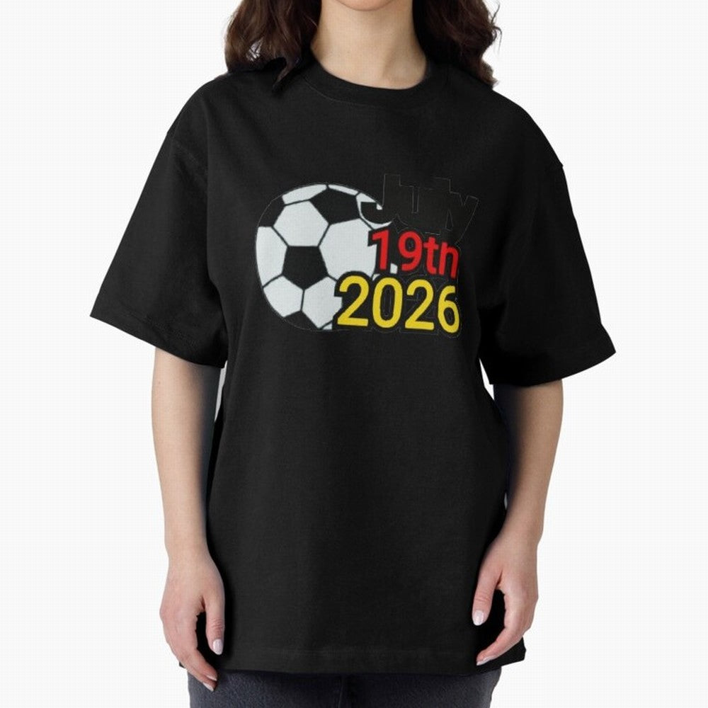USA 2026- Germany Oversized T-Shirt Honor the Beautiful Game during FIFA World Cup 2026 Group Stage Spirit, with Argentina and Brazil, Cristiano Ronaldo, Haaland and CR7, Match Day Excitement, Supporter Culture, Golden Goals and Global Football