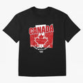 2026 Canada Soccer Fan World Cup Oversized T-Shirt Celebrate Fan Favorites in FIFA World Cup 2026 Spirit, Connected to Germany, Messi, CR7 and Mbappe, Supporter Pride, Iconic Celebrations, Legendary Names and Global Match Day Energy; Ideal for