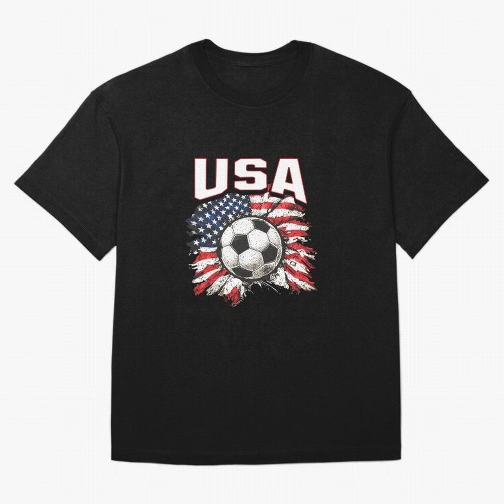 2026 Cup Flag Soccer Pride Fun Family USA Oversized T-Shirt Upgrade FIFA World Cup 2026 USA Canada Mexico Inspired by Messi and Cristiano Ronaldo, Spain and Netherlands Energy, Global Supporter Spirit, Legendary Goals, National Colors and