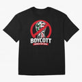 Boycott 2026 World Cup Oversized T-Shirt Fuel Match Day Hype around FIFA World Cup 2026, Messi, Portugal, Spain and Germany, Global Supporter Spirit, Legendary Goals, National Colors and Tournament Celebration; Great for Watch Parties, Sports Bars,