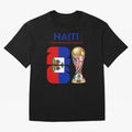 World Cup 2026, IMG 024, HAITI 014 Oversized T-Shirt Bring Trophy Dreams to FIFA World Cup 2026 Group Stage Spirit, Filled with France and Portugal, CR7 and Messi, Tournament Hype, Historic Matchups, Family Viewing Parties and Global Sports Pride;