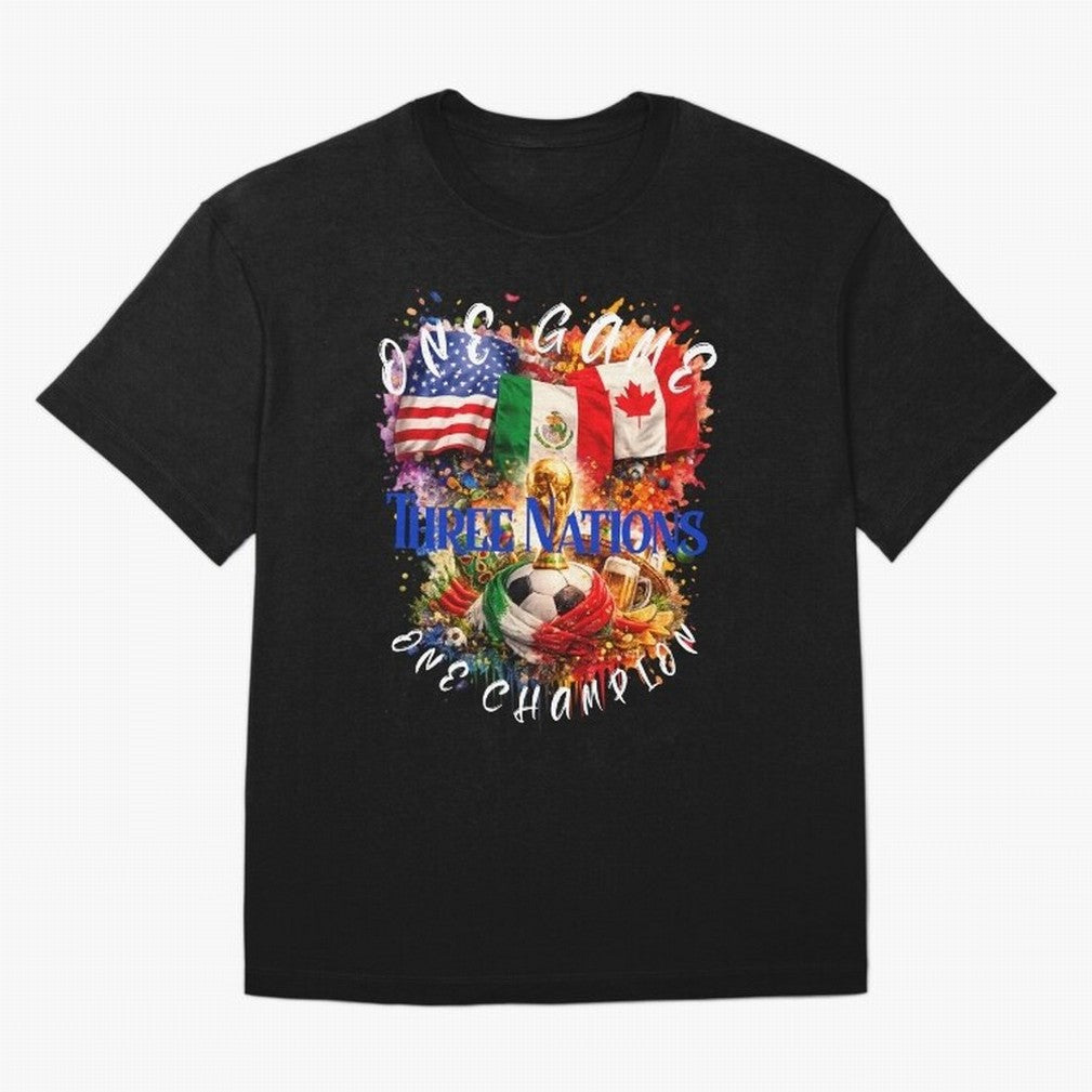 2026 World Cup Oversized T-Shirt Bring World Football Passion into Global Football Passion for FIFA World Cup 2026 Group Stage, Featuring Mbappe and Neymar, Argentina and Brazil, Classic Soccer Heritage, Championship Pressure, Fan Loyalty and
