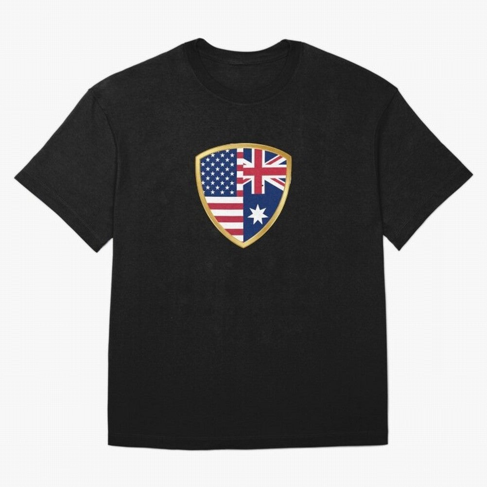 FIFA World Cup - USA v Australia Oversized T-Shirt Honor FIFA World Cup 2026 Spirit, Driven by Argentina and Brazil, Mbappe and Neymar, Game Day Rituals, Football Legends, Country Pride and the Road to the Final; Created for Match Day Parties,