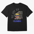 World cup 26 - Colombia Oversized T-Shirt Celebrate Fan Culture around FIFA World Cup 2026 for Fans of Messi and Argentina, Bringing Championship Spirit, Famous Goals, Roaring Crowds and International Football Unity; Perfect for Fans, Collectors,