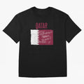 Qatar Oversized T-Shirt Make Your Look Match Global Football Passion for FIFA World Cup 2026 USA Canada Mexico, Made for Messi and Cristiano Ronaldo, England, Champion Mindset, Group Stage Buzz, Knockout Tension and Passionate Fan Culture; Perfect
