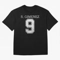 Mexico #9 Soccer Forward Mode Football Fan Oversized T-Shirt Celebrate the Road through FIFA World Cup 2026 Group Stage Spirit, Driven by France, Messi, Fan Favorite Moments, National Team Passion, Big Match Drama and Soccer History; Perfect for