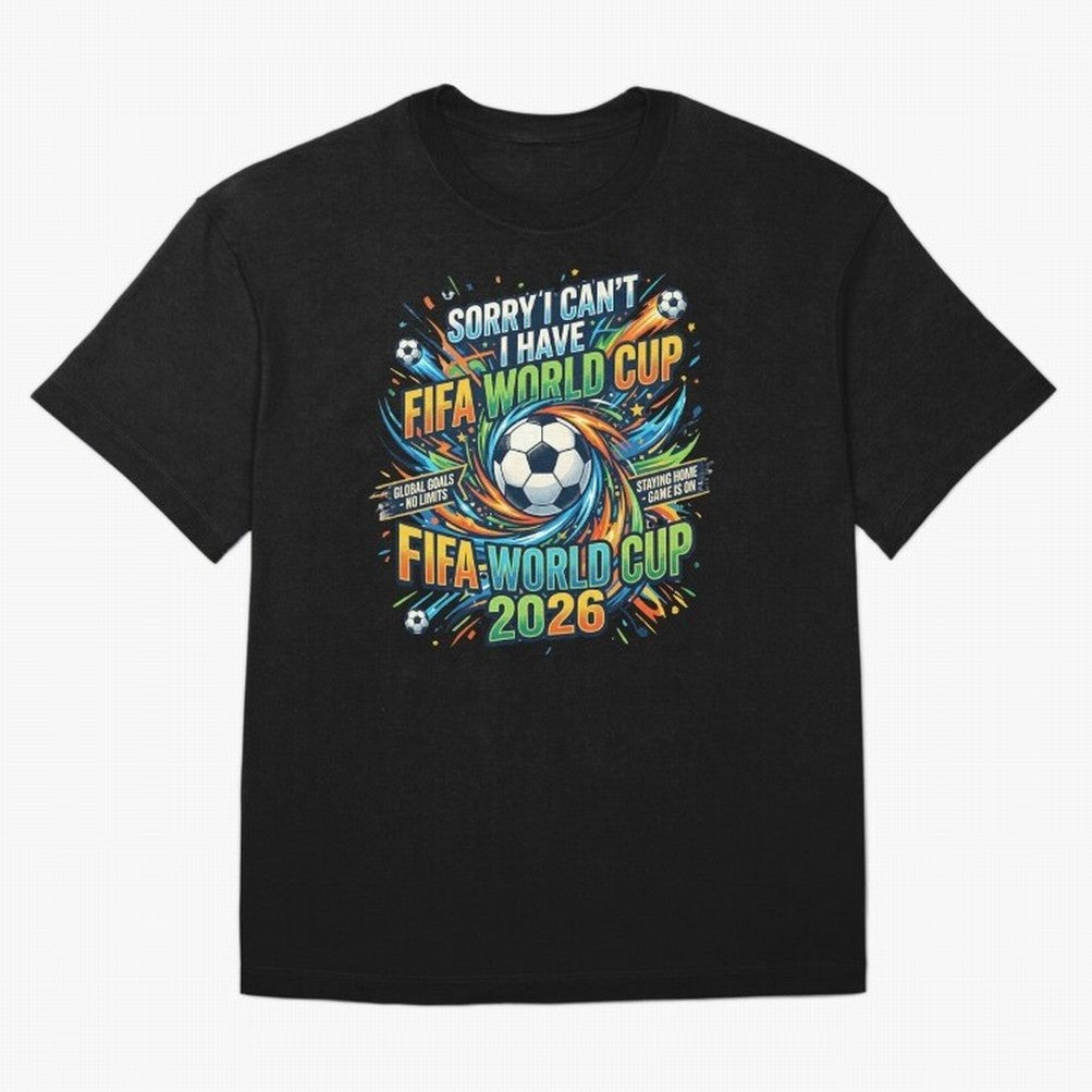 Funny FIFA World Cup 2026 Soccer Addict Quote Design For Football Obsessed Fans Oversized T-Shirt Capture the FIFA World Cup 2026 Group Stage Journey through CR7 Highlights, France Pride, Football History, Final Match Energy, Crowd Noise and Once
