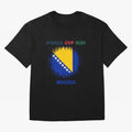 BOSNIA WORLD CUP 2026 Oversized T-Shirt Back the Journey through FIFA World Cup 2026 USA Canada Mexico Spirit, Built around Spain, Cristiano Ronaldo, Haaland and CR7, Football History, Final Match Energy, Crowd Noise and Once in a Lifetime Moments;
