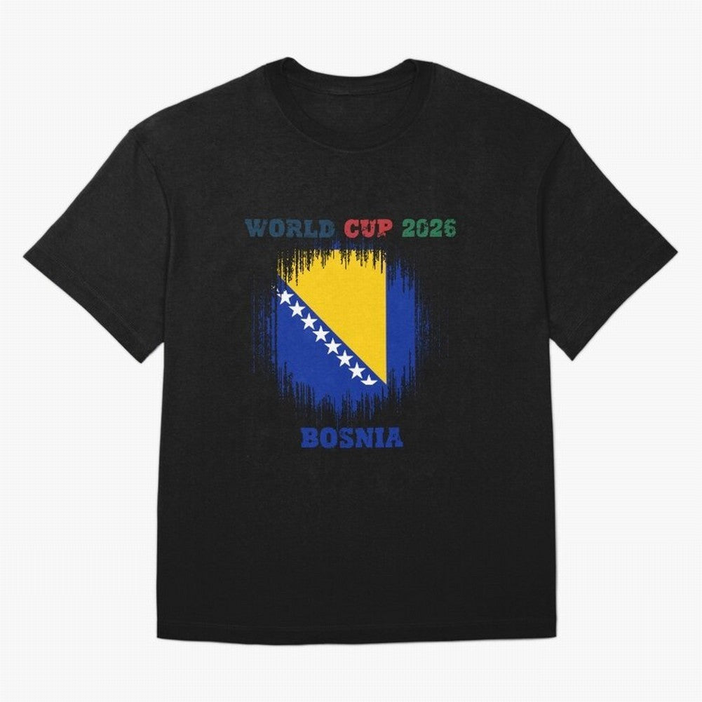 BOSNIA WORLD CUP 2026 Oversized T-Shirt Back the Journey through FIFA World Cup 2026 USA Canada Mexico Spirit, Built around Spain, Cristiano Ronaldo, Haaland and CR7, Football History, Final Match Energy, Crowd Noise and Once in a Lifetime Moments;