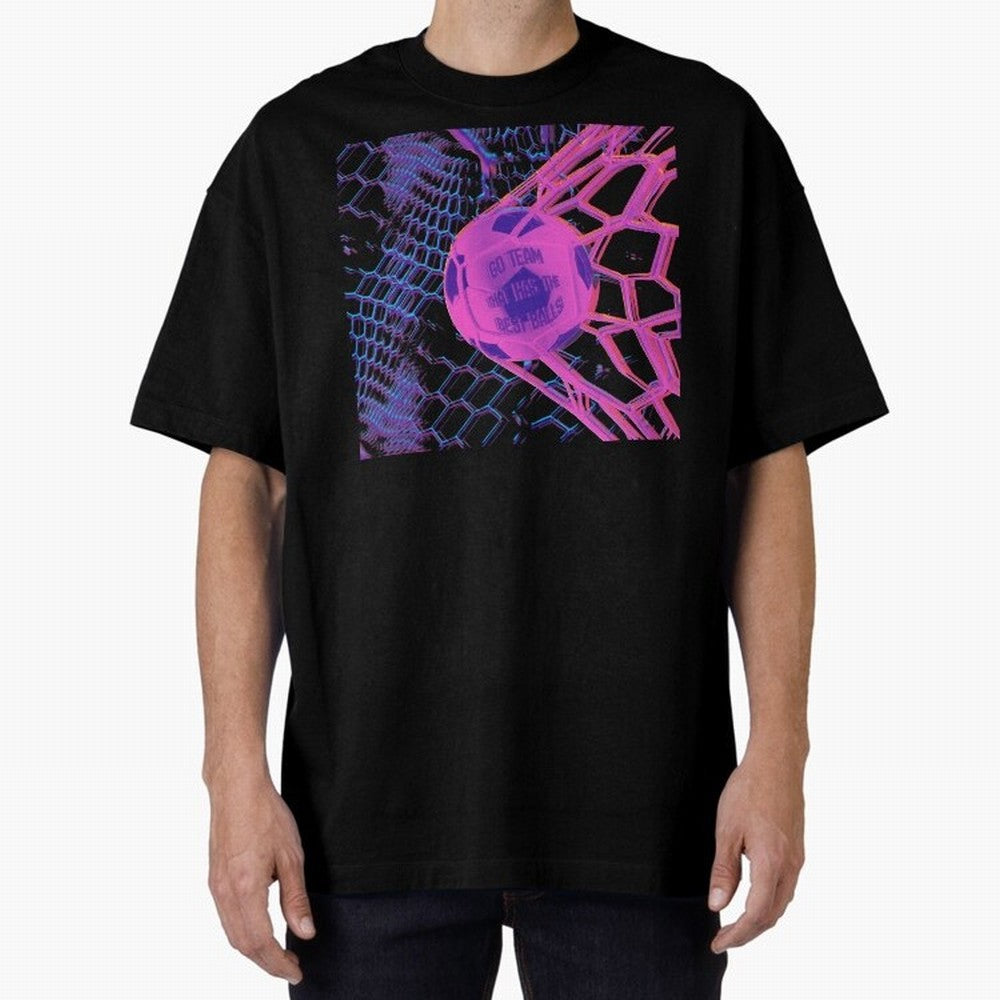 GO TEAM! Oversized T-Shirt Show Passion for the Stars of FIFA World Cup 2026 Group Stage Spirit, Featuring Argentina, Cristiano Ronaldo, Haaland and CR7, Fan Favorite Moments, National Team Passion, Big Match Drama and Soccer History; Great for