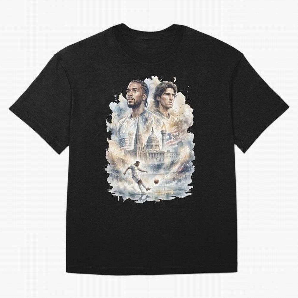 FIFA 2026 America Players Oversized T-Shirt Bring International Match Energy to FIFA World Cup 2026 Group Stage Spirit, Celebrating Argentina and Brazil, Haaland, Sports Nostalgia, International Competition, Famous Players and Unforgettable
