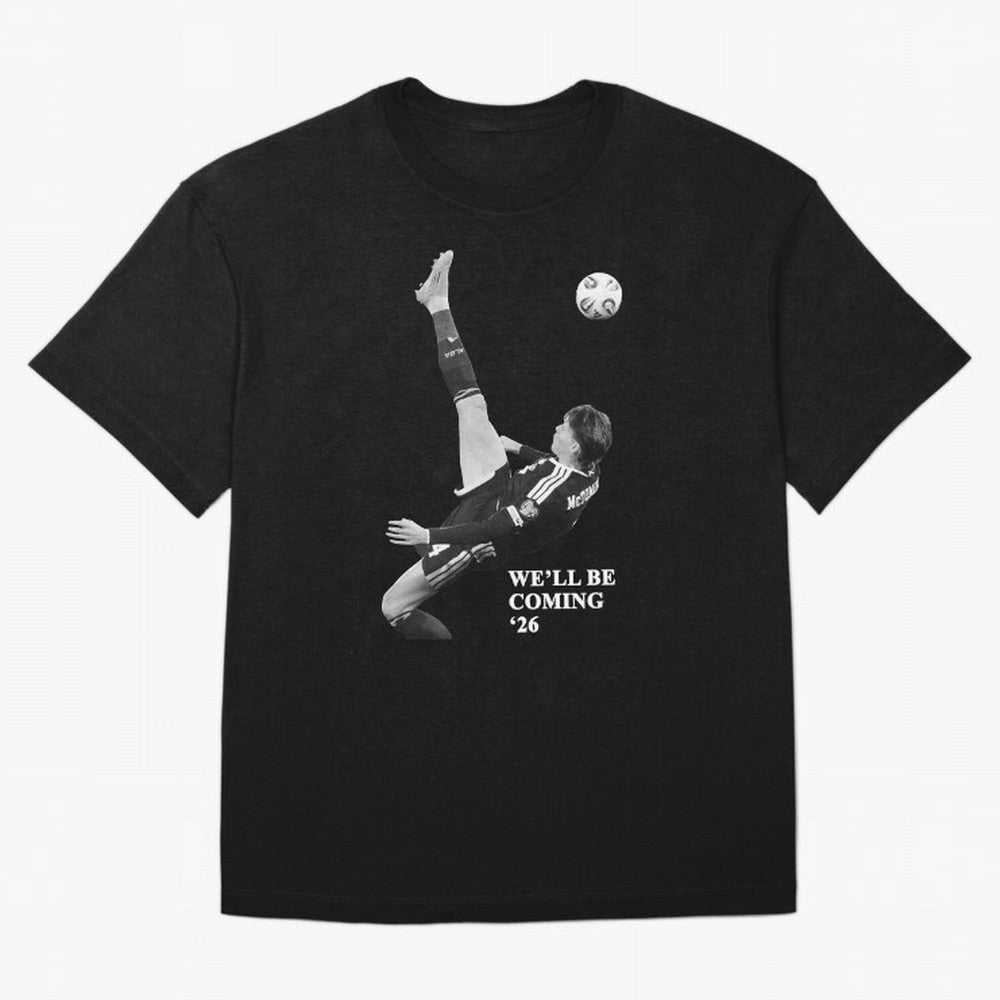 Scotland We'll Be Coming 26 WC Oversized T-Shirt Turn Football Passion into the FIFA World Cup 2026 Group Stage Journey through Neymar Highlights, Portugal, Spain and Germany Pride, Retro Football Energy, Iconic Rivalries, Trophy Chase Drama and
