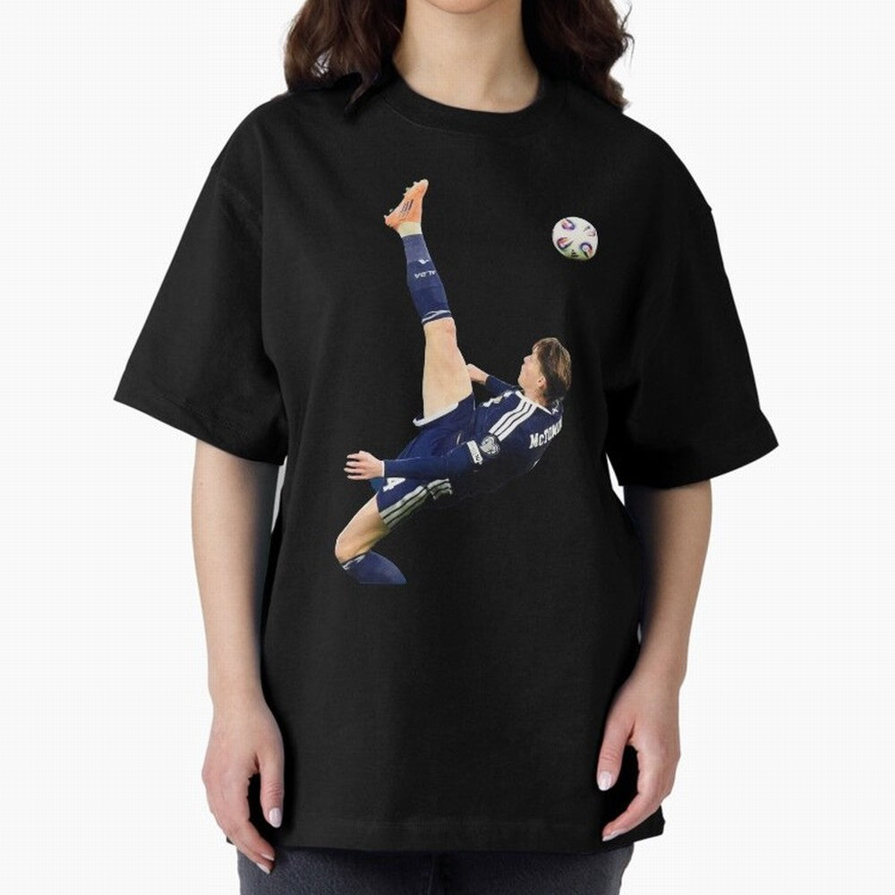 Scotland We'll Be Coming 26 WC Oversized T-Shirt Relive FIFA World Cup 2026 Spirit, Celebrating Portugal, Spain and Germany, Neymar, Haaland and Cristiano Ronaldo, Goal Celebration Energy, Supporter Heritage, Football Icons and Worldwide Tournament
